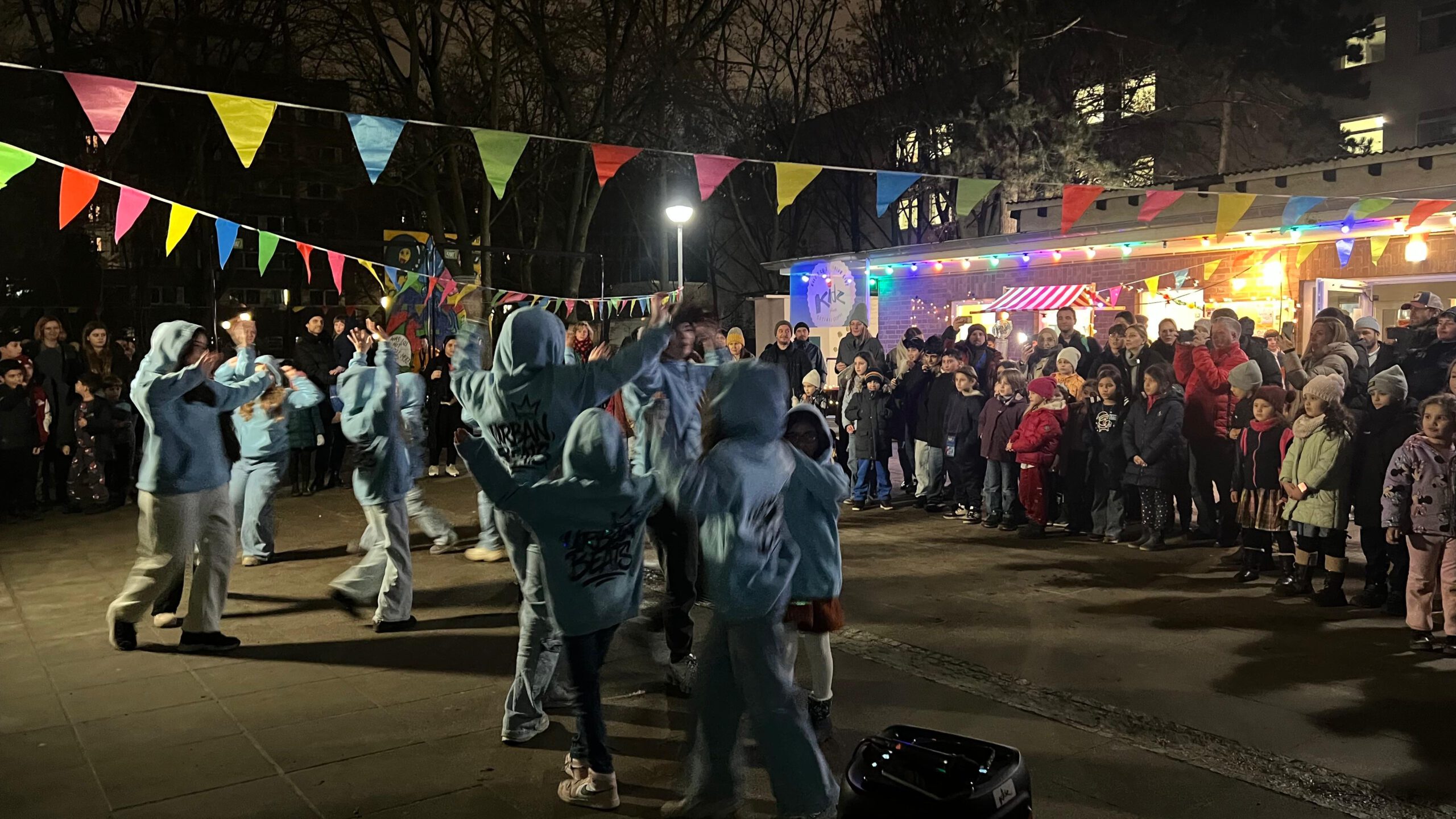 Urban Beats Auftritt Wintermarkt