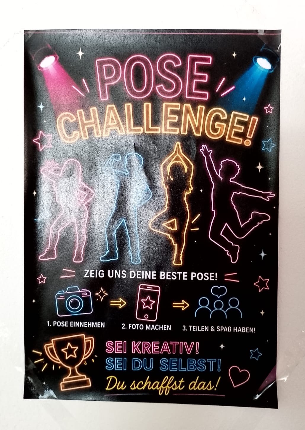 Plakat Pose Challenge